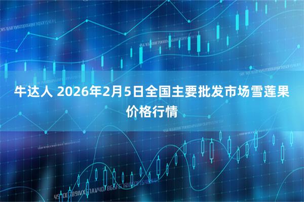 牛达人 2026年2月5日全国主要批发市场雪莲果价格行情